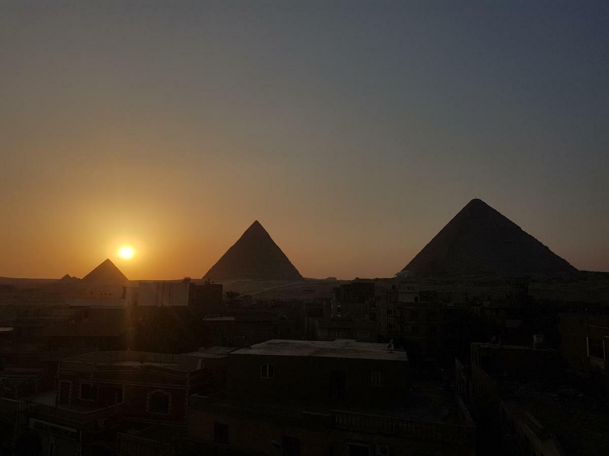 Sphinx Palace Pyramids View Inn Kafret el-Gabal Exterior foto